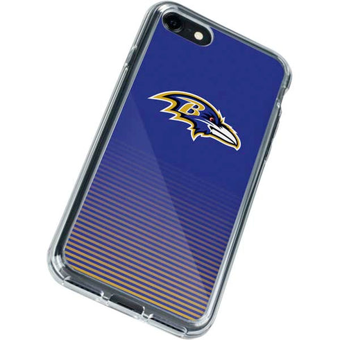NFL Baltimore Ravens Breakaway iPhone SE (2nd & 3rd Gen) Clear Case