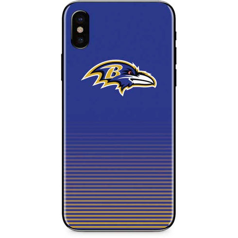NFL Baltimore Ravens Breakaway iPhone XS Skin