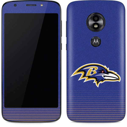 NFL Baltimore Ravens Breakaway Moto E5 Play Skin