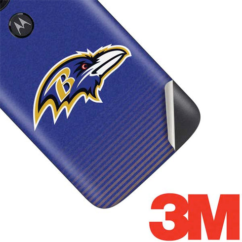 NFL Baltimore Ravens Breakaway Moto E5 Play Skin