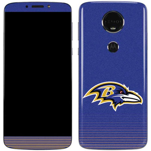 NFL Baltimore Ravens Breakaway Moto E5 Plus Skin