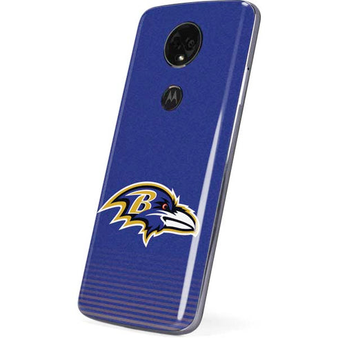 NFL Baltimore Ravens Breakaway Moto E5 Plus Skin