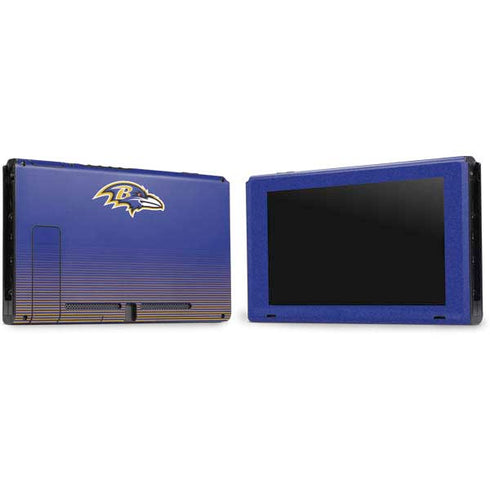 NFL Baltimore Ravens Breakaway Nintendo Switch Bundle Skin