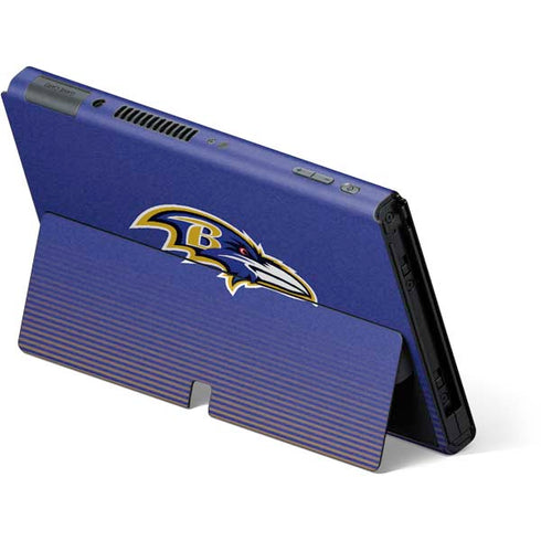 NFL Baltimore Ravens Breakaway Nintendo Switch OLED (2021) Skin