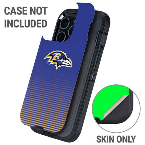 NFL Baltimore Ravens Breakaway Otterbox Defender iPhone Skin