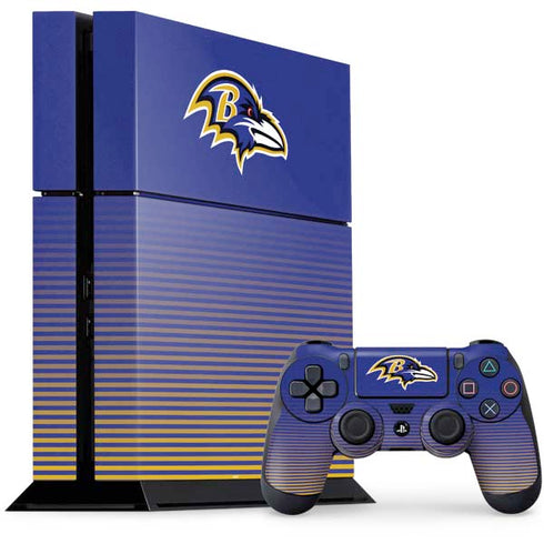 NFL Baltimore Ravens Breakaway PS4 Console and Controller Bundle Skin