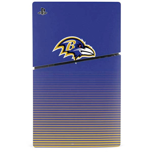 NFL Baltimore Ravens Breakaway PS5 Slim Digital Edition Bundle Skin