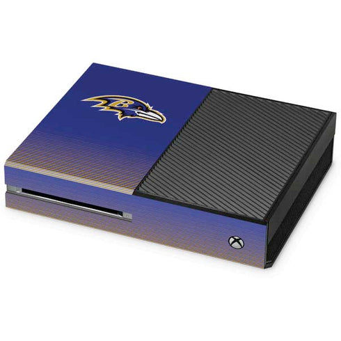 NFL Baltimore Ravens Breakaway Xbox One Console Skin