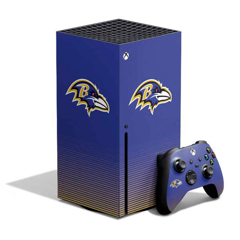 NFL Baltimore Ravens Breakaway Xbox Series X Bundle Skin