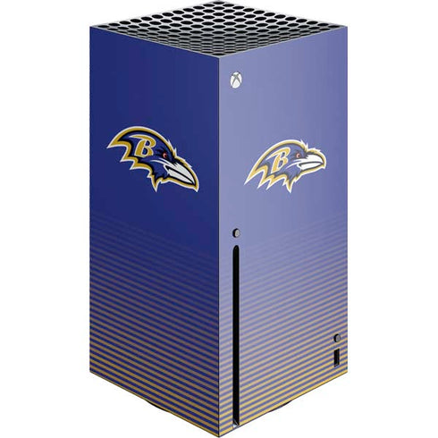 NFL Baltimore Ravens Breakaway Xbox Series X Console Skin