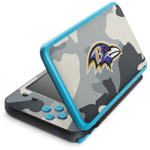 NFL Baltimore Ravens Camo Nintendo 2DS XL (2017) Skin