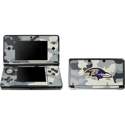 NFL Baltimore Ravens Camo 3DS (2011) Skin