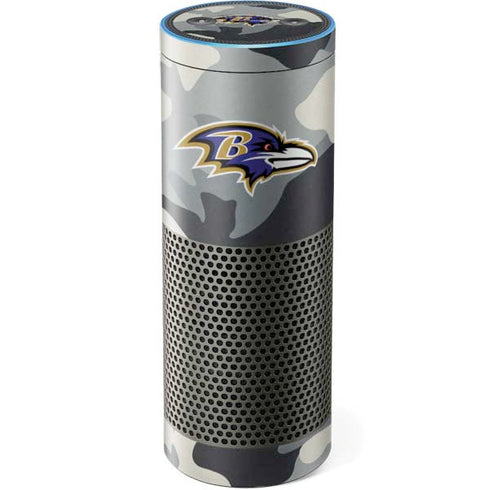 NFL Baltimore Ravens Camo Amazon Echo Skin