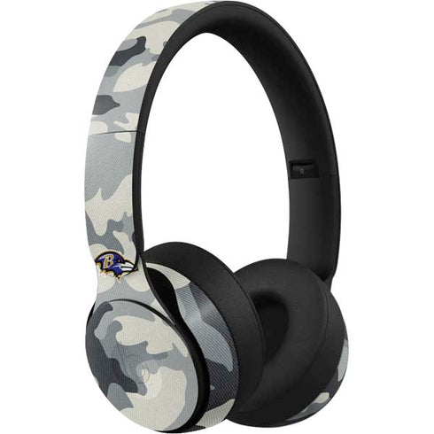 NFL Baltimore Ravens Camo Beats Solo Pro Skin