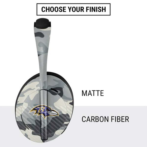 NFL Baltimore Ravens Camo Bose Noise Cancelling Headphones 700 Skin