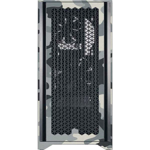 NFL Baltimore Ravens Camo Corsair 4000D Tempered Glass Mid-Tower ATX Case Skin