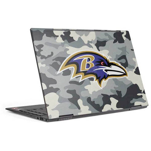 NFL Baltimore Ravens Camo HP Envy Skin