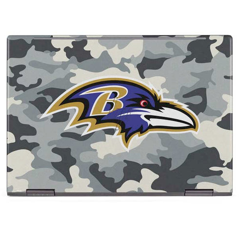 NFL Baltimore Ravens Camo HP Envy Skin