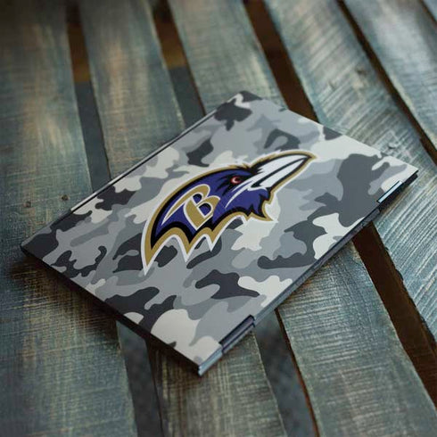 NFL Baltimore Ravens Camo HP Envy Skin