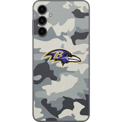 NFL Baltimore Ravens Camo Galaxy A14 5G Skin