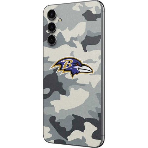 NFL Baltimore Ravens Camo Galaxy A14 5G Skin