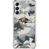 NFL Baltimore Ravens Camo Galaxy A15 5G Clear Case