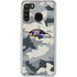 NFL Baltimore Ravens Camo Galaxy A21 Clear Case