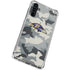 NFL Baltimore Ravens Camo Galaxy A54 5G Clear Case