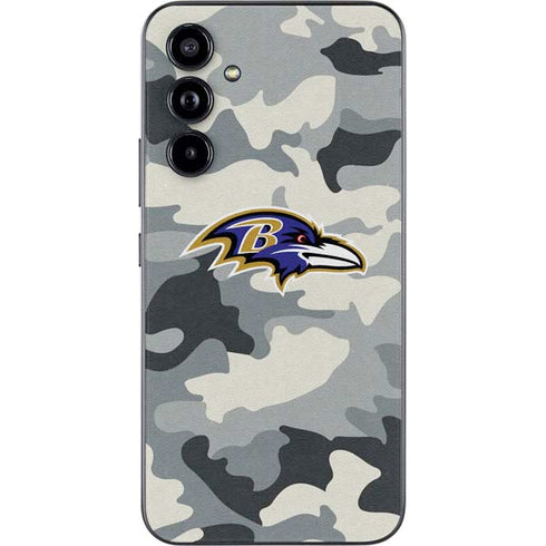 NFL Baltimore Ravens Camo Galaxy A54 5G Skin