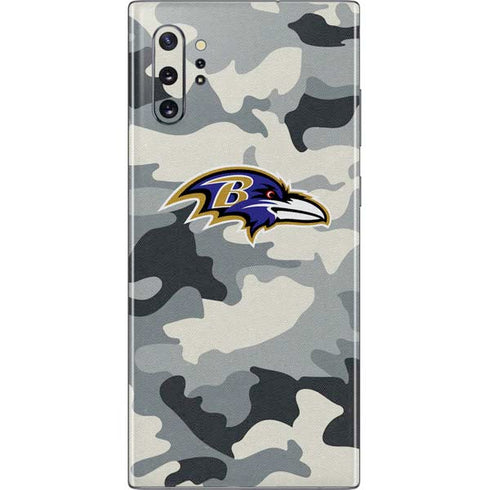 NFL Baltimore Ravens Camo Galaxy Note 10 Plus Skin