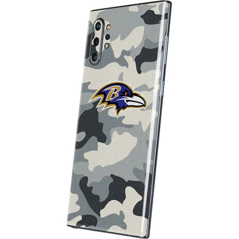 NFL Baltimore Ravens Camo Galaxy Note 10 Plus Skin