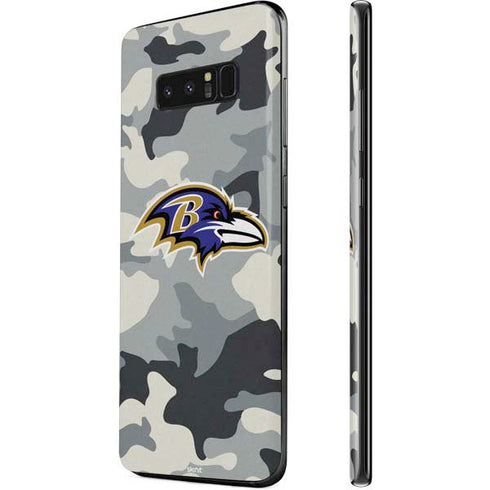 NFL Baltimore Ravens Camo Galaxy Note 8 Skin
