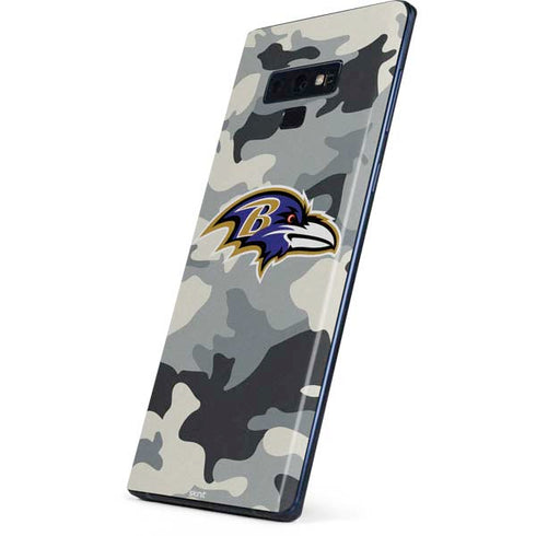 NFL Baltimore Ravens Camo Galaxy Note 9 Skin