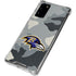 NFL Baltimore Ravens Camo Galaxy Note20 5G Clear Case