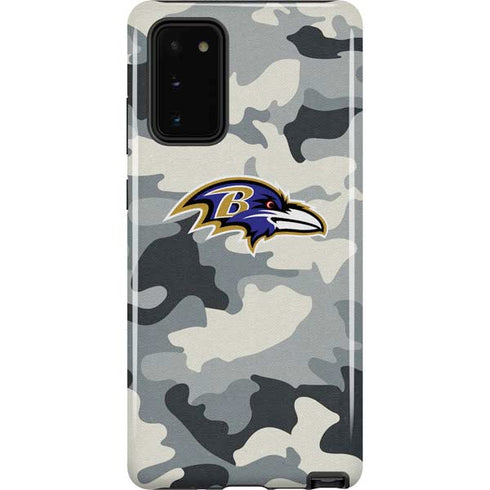 NFL Baltimore Ravens Camo Galaxy Note20 5G Pro Case