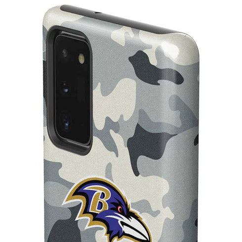 NFL Baltimore Ravens Camo Galaxy Note20 5G Pro Case