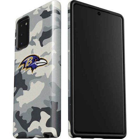 NFL Baltimore Ravens Camo Galaxy Note20 5G Pro Case