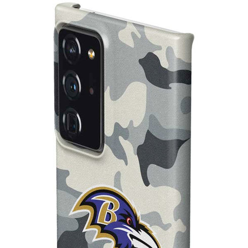 NFL Baltimore Ravens Camo Galaxy Note20 Ultra 5G Lite Case