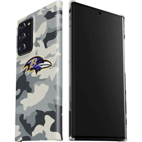 NFL Baltimore Ravens Camo Galaxy Note20 Ultra 5G Lite Case