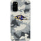 NFL Baltimore Ravens Camo Galaxy S20 Lite Case