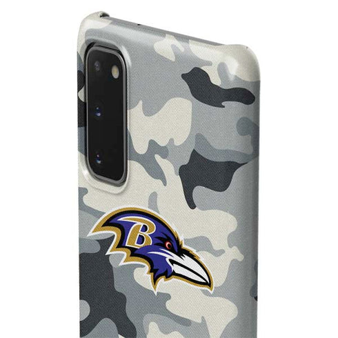 NFL Baltimore Ravens Camo Galaxy S20 Lite Case