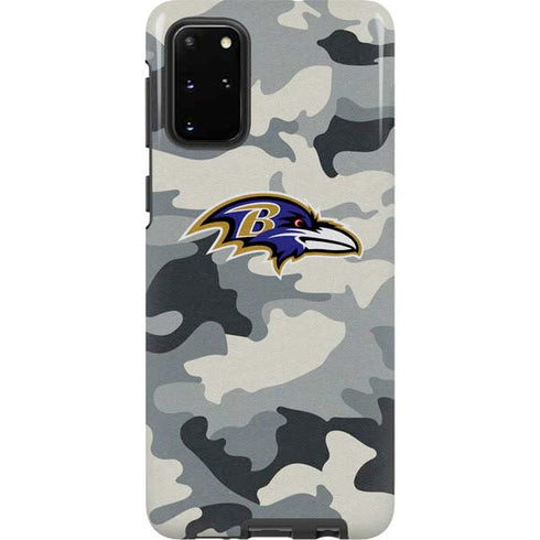 NFL Baltimore Ravens Camo Galaxy S20 Plus Pro Case