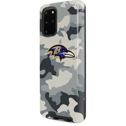 NFL Baltimore Ravens Camo Galaxy S20 Plus Pro Case
