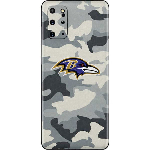 NFL Baltimore Ravens Camo Galaxy S20 Plus Skin