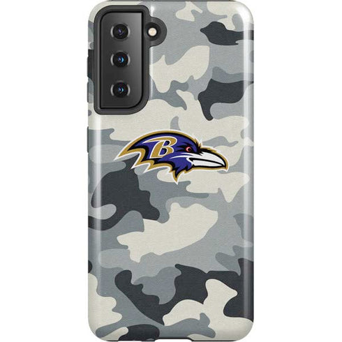 NFL Baltimore Ravens Camo Galaxy S21 5G Pro Case
