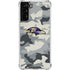 NFL Baltimore Ravens Camo Galaxy S21 FE Clear Case