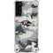 NFL Baltimore Ravens Camo Galaxy S21 Plus 5G Clear Case
