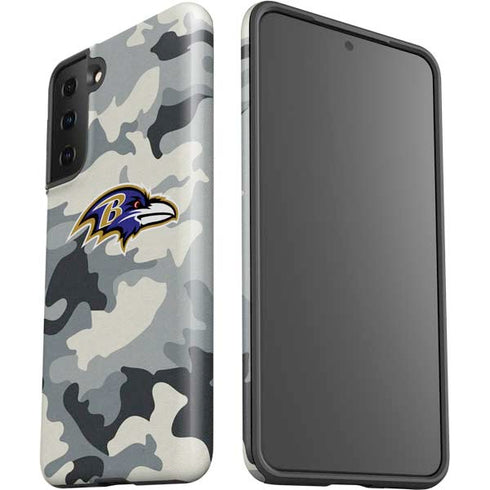 NFL Baltimore Ravens Camo Galaxy S21 Plus 5G Pro Case