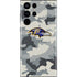 NFL Baltimore Ravens Camo Galaxy S22 Ultra Skin