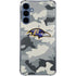 NFL Baltimore Ravens Camo Galaxy S24 Clear Case